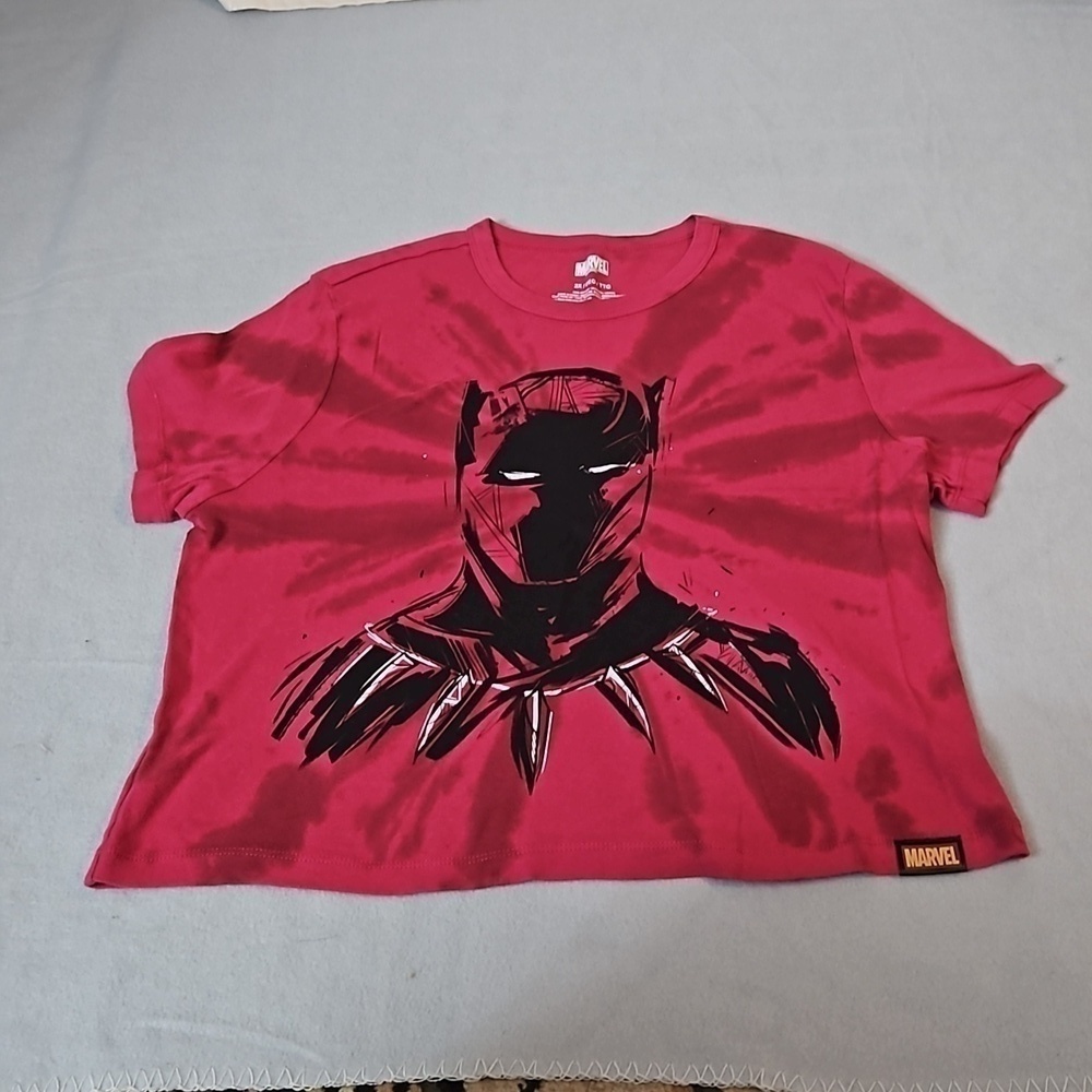 Marvel Black Panther  TShirt sz 2X Red Black NWOT